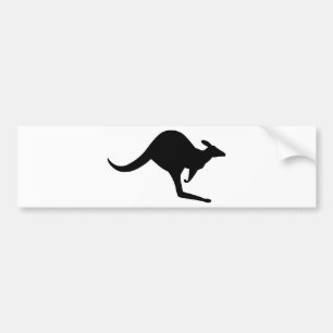 Australiensisk känguru bildekal