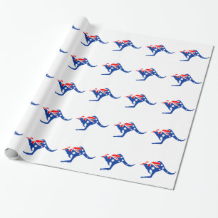 Australiensisk känguru presentpapper
