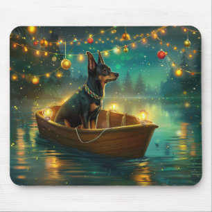 Australiensisk Kelpie Julfirande Seglats Musmatta