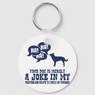 Australiensisk Kelpie Nyckelring