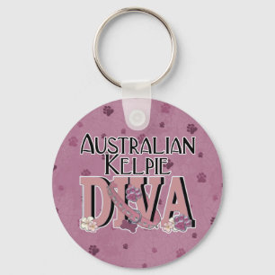 Australiensisk KelpieDIVA Nyckelring