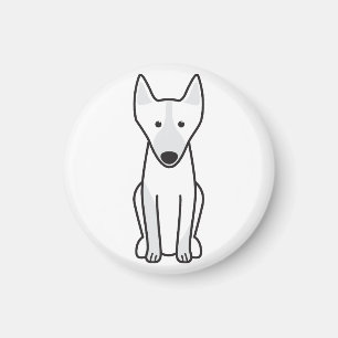 Australiensisk Kelpiehundtecknad Magnet