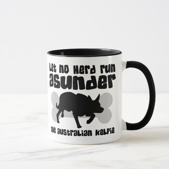 Australiensisk Kelpiesamlare Mugg (Höger)