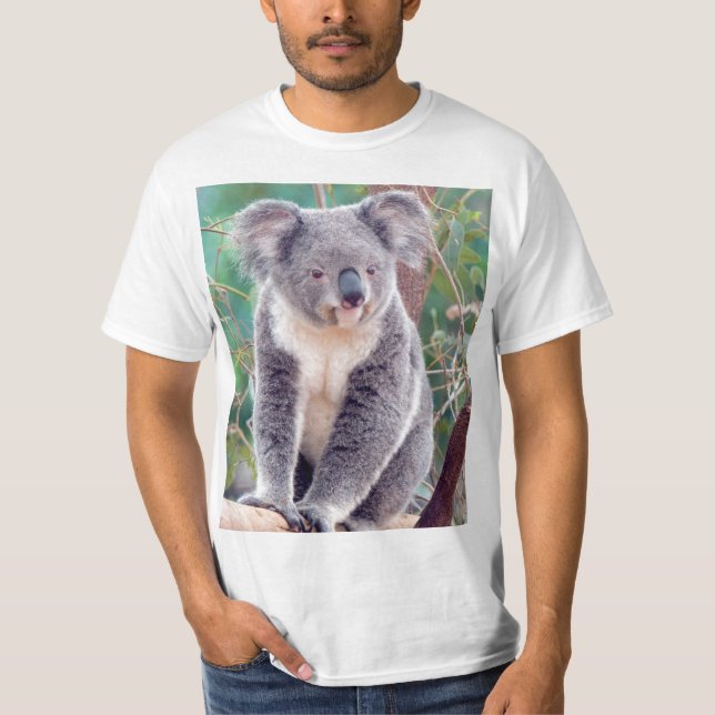 Australiensisk Koala Tee Shirt (Framsida)