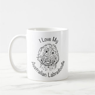 Australiensisk Labradoodle mugg