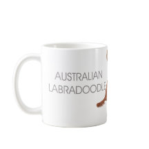 Australiensisk Labradoodle mugg/härlig målning