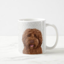 Australiensisk labradoodlekaffemugg