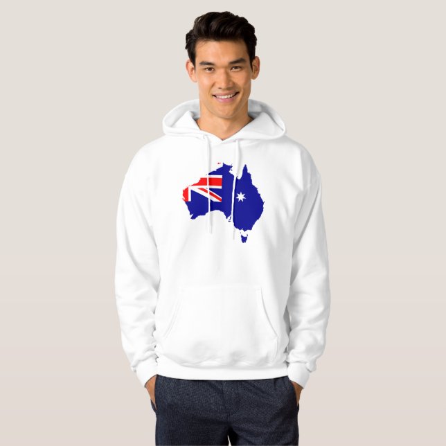 Australiensisk landflagga munkjacka (Hel framsida)
