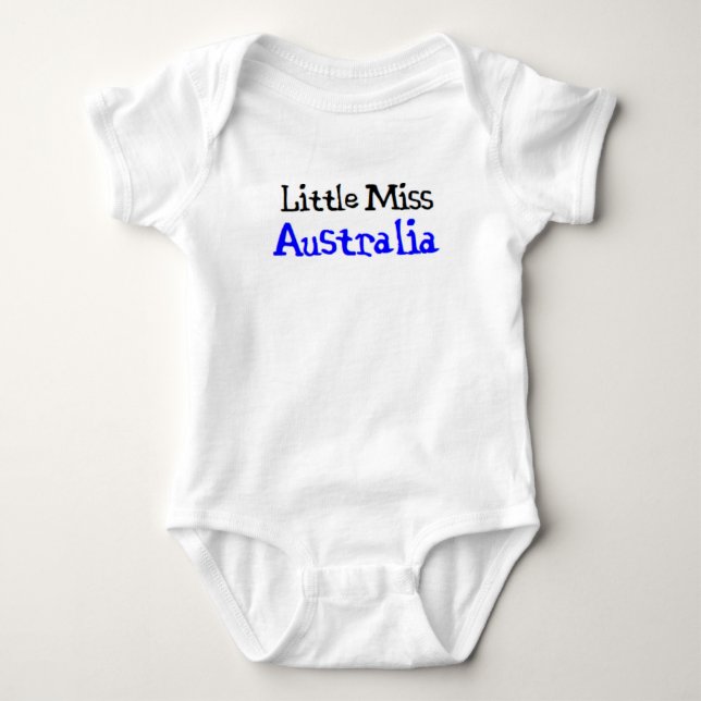 australiensisk lilla fröken t shirt (Framsida)