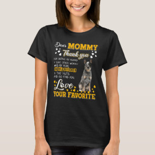 Australiensisk Nötkreatur Kära Mamma Tack För Att T Shirt