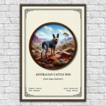 Australiensisk nötkreaturshund Zoologi-serie