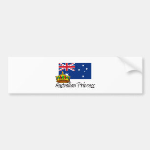 Australiensisk Princess Bildekal
