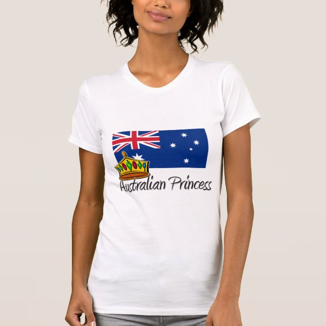 Australiensisk Princess T Shirt (Framsida)