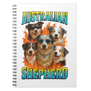 Australiensisk Schäferkopia Anteckningsbok