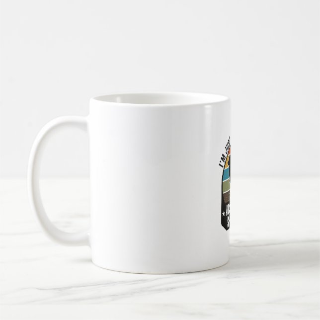 Australiensisk Shepherd Husdjursälskare Vintage Hu Kaffemugg (Vänster)