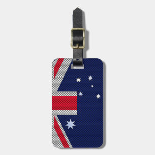 Australiensisk stil för krom för fiber för bagagebricka