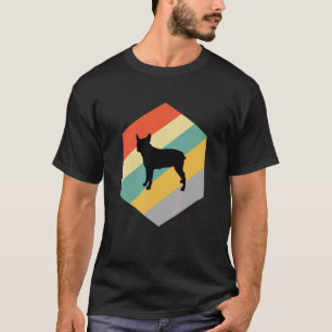 Australiensisk Stumpy Tail Nötkreatur Hund Vintage T Shirt