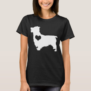 Australiensisk T-tröja för Terrierhjärtamörk T-shirt