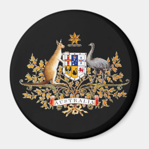 Australiensisk vapensköldmagnet magnet
