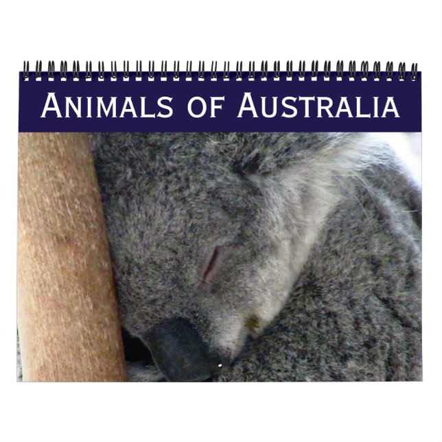 australiensiska djur 2027 kalender (Omslag)