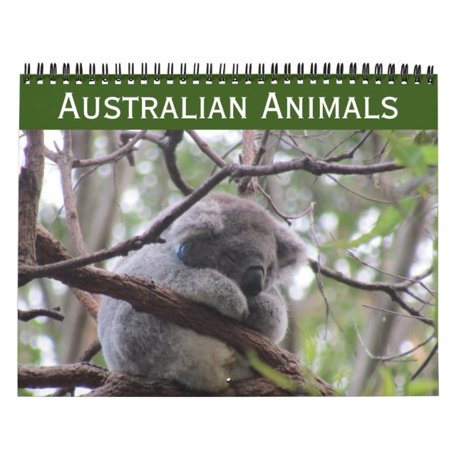 australiensiska djur 2027 kalender (Omslag)
