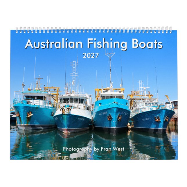 Australiensiska fiskebåtar 2027 kalender (Omslag)