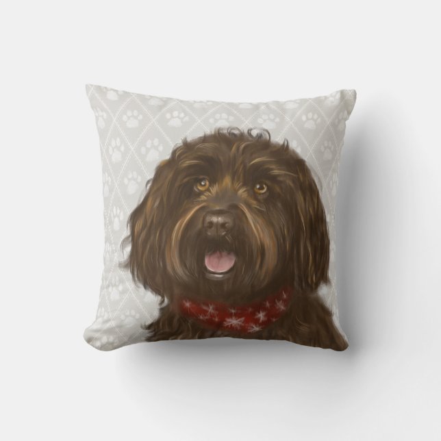 Australiensiska Labradoodle Darcey Kudde (Framsida)