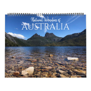 australiensiska landskap 2027 (med platser) stor kalender