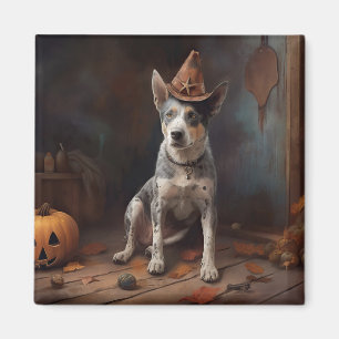 Australiensiska Nötköttspumpor Halloween Skräck Magnet