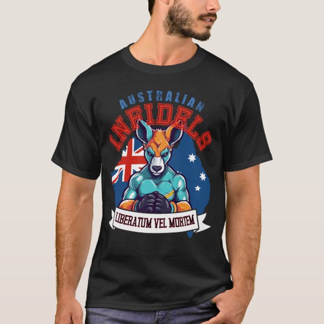 Australiensiska Patrioter T Shirt (Framsida)