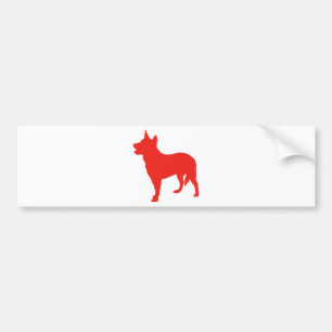 Australiensiska röda Heeler Bildekal