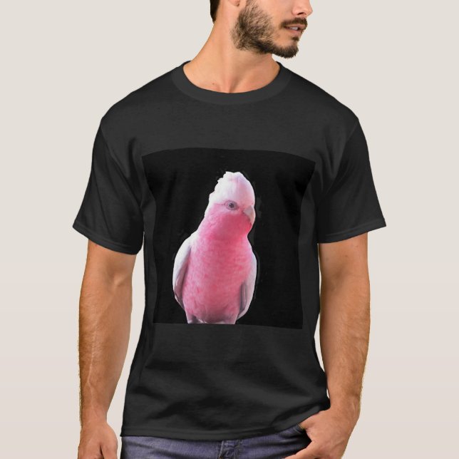 Australiensiska rosa Galah T-shirt (Framsida)