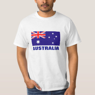 Australiensiska skjortor för flagga t shirt