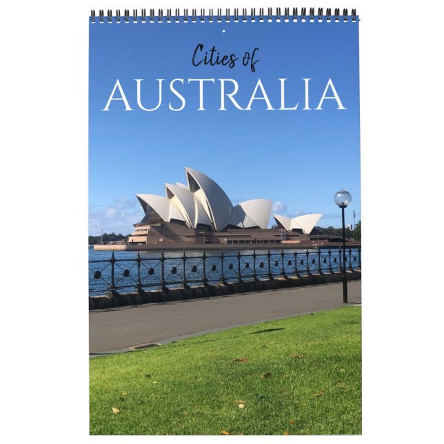 australiensiska städer 2027 kalender (Omslag)