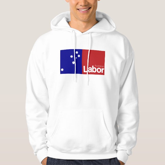 Australiensiskt arbeteparty 2013 hoodie (Framsida)