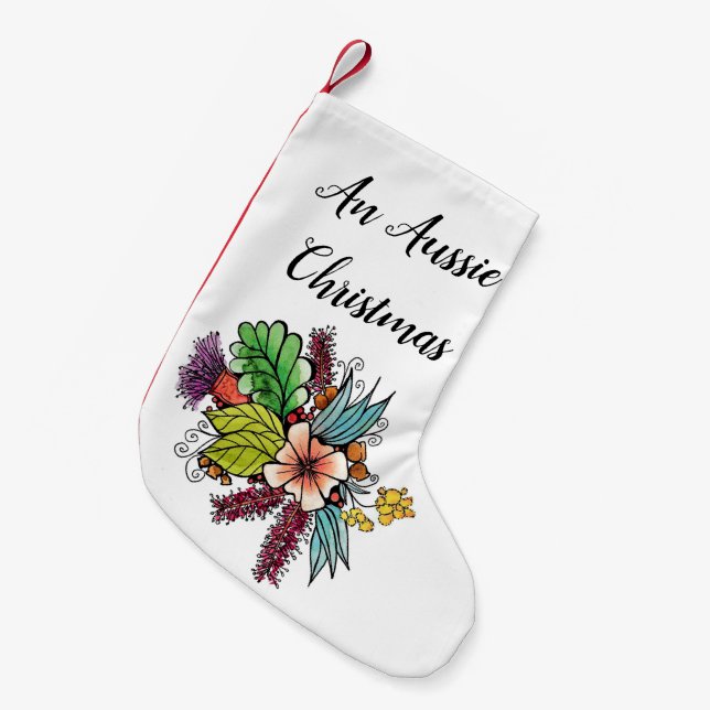Australiensiskt lagerföra för julafton för liten julstrumpa (Framsidan (Hängande))