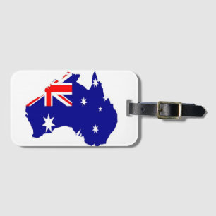 Australiensiskt land bagagebricka