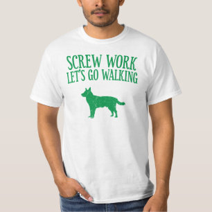 Australiensiskt nötkreatur förföljer t shirt