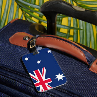 Australienska flaggan bagagebricka