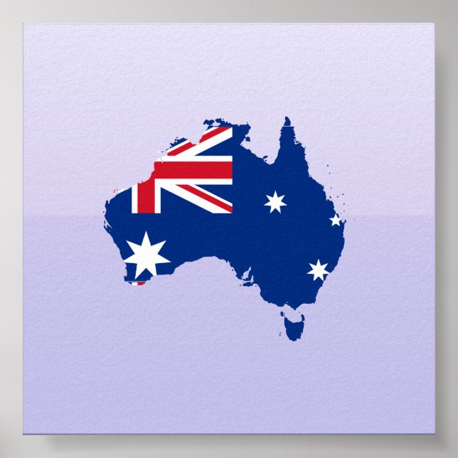 Australienstam, Australien Poster (Framsidan)