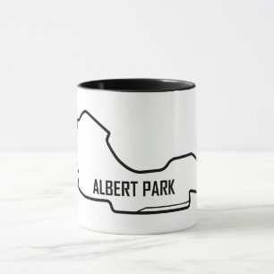 Australier F1 går runt Mugg
