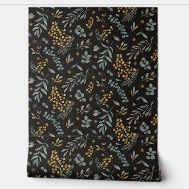 Australisk blommigt av eucalyptus svart