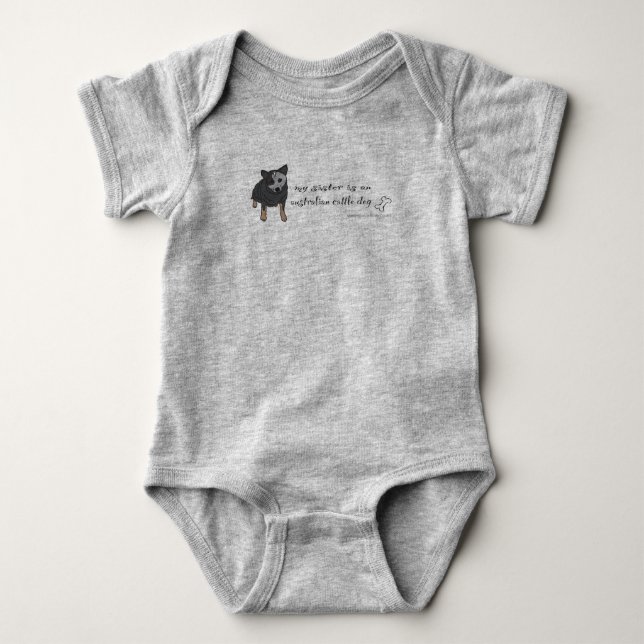 australisk boskapshund t shirt (Framsida)
