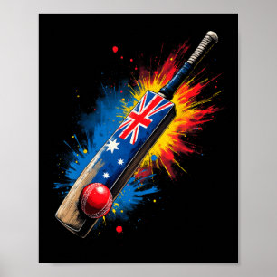 Australisk cricket T Poster