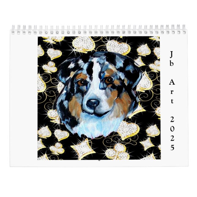 AUSTRALISK FÅRHUND  KALENDER (Baksida)