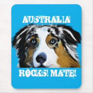 AUSTRALISK FÅRHUND MUSMATTA