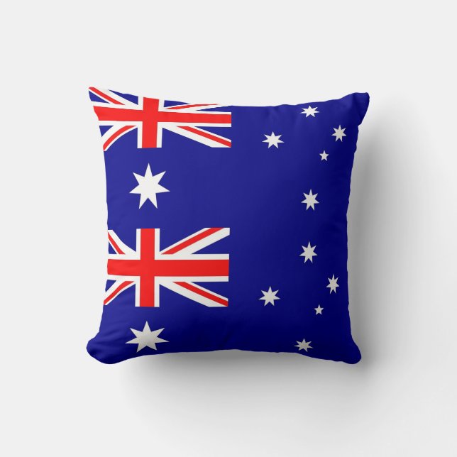 Australisk Flagga American MoJo Pillow Kudde (Framsida)