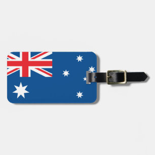 Australisk flagga bagagebricka