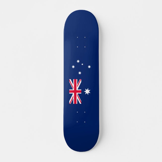 Australisk Flagga Skateboard (Framsida)