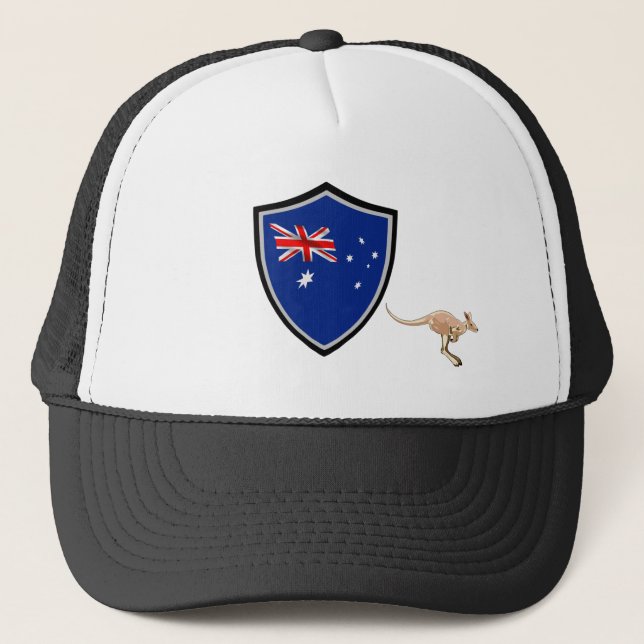 Australisk flagga truckerkeps (Framsida)